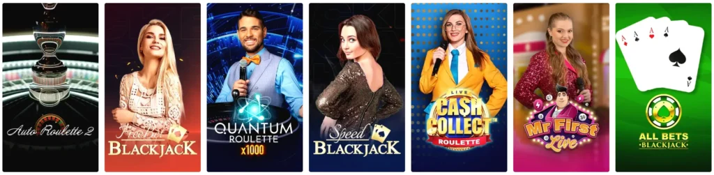 Live Casino - Populair